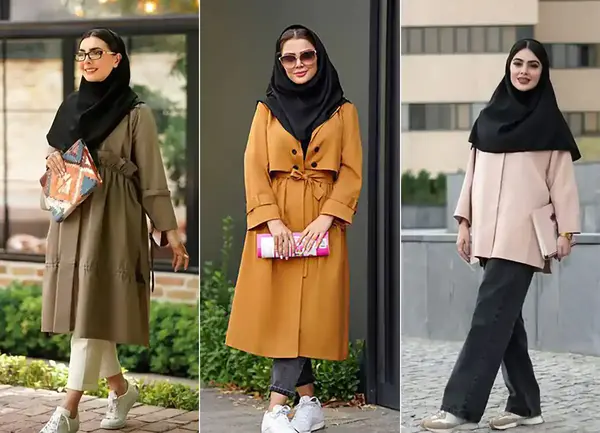 عکس مدل مانتو دخترانه دانشجویی جدید