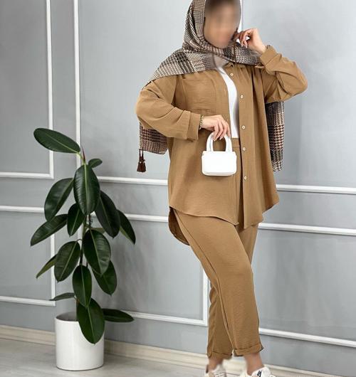 عکس مدل جدید مانتو شلوار اسپرت دخترانه