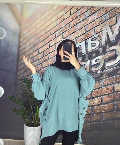 عکس مدل مانتو جلو بسته اسپرت دخترانه جدید