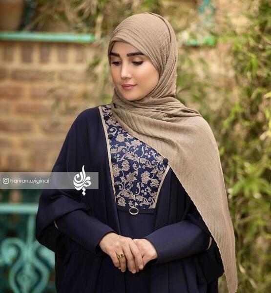 عکس مدل مانتو عبایی جلو بسته دخترانه جدید