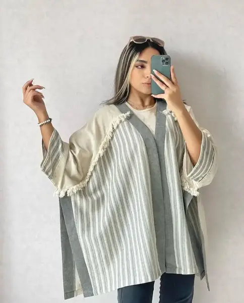 عکس مدل مانتو راه دار جدید اسپرت دخترانه
