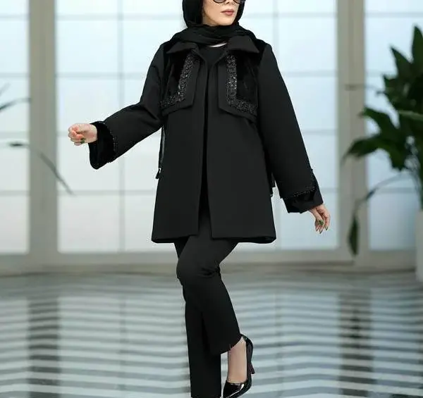 عکس مدل مانتو تهرانی جدید دخترانه