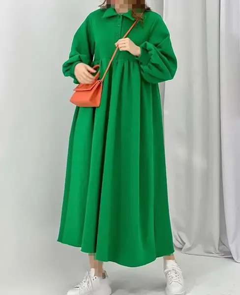 عکس مدل مانتو پیراهنی دخترانه جدید