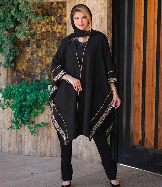 عکس مدل مانتو پانچ دخترانه جدید