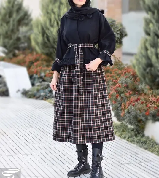 عکس مدل مانتو پاییزه دخترانه جدید اینستاگرام