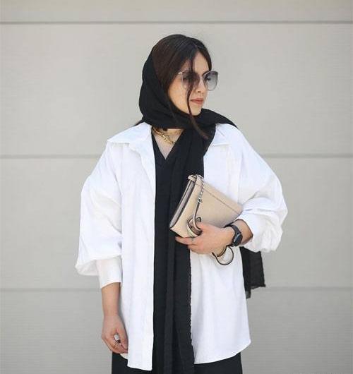 عکس مدل مانتو کوتاه دخترانه جدید در اینستاگرام