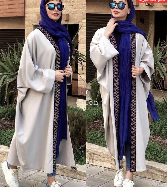 عکس مدل مانتو بلند دخترانه جدید و شیک