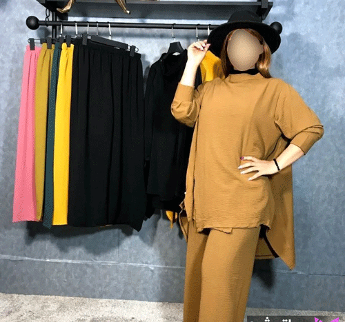 عکس مدل مانتو شلوار ابروبادی جدید دخترانه