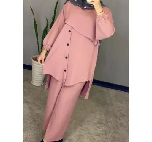 عکس مدل مانتو شلوار ابروبادی جدید دخترانه