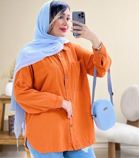 عکس مانتو کتان اسپرت دخترانه