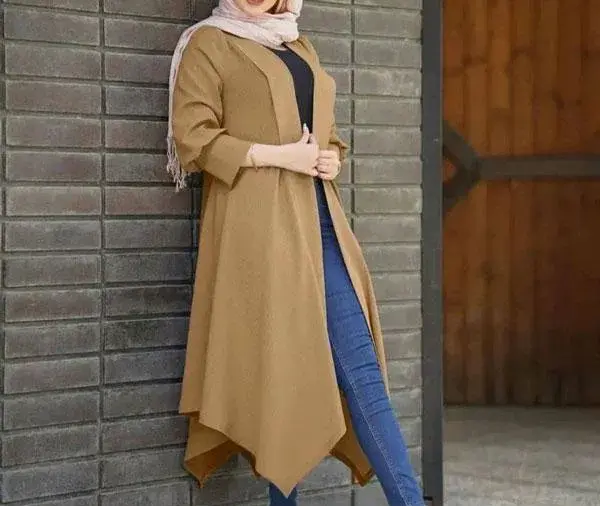 عکس مانتو ابروبادی بلند
