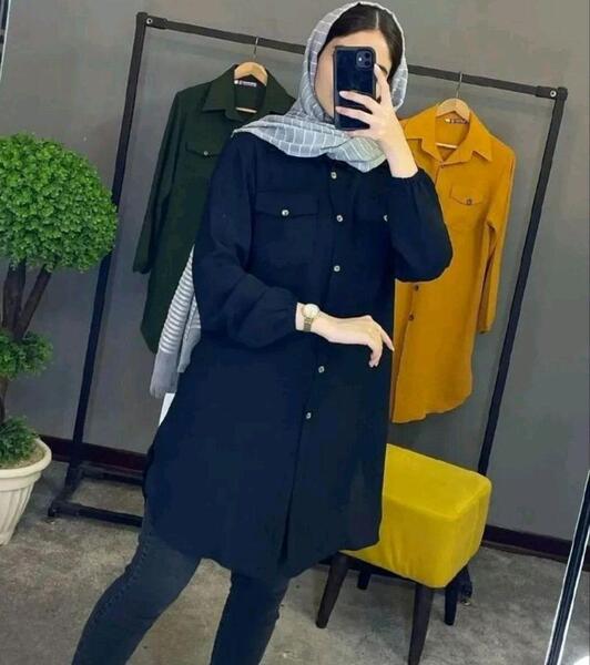 عکس مانتو ابروبادی بلند