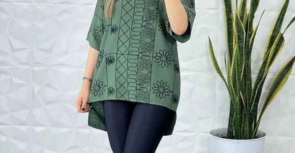 عکس مانتو ابروبادی طرح دار