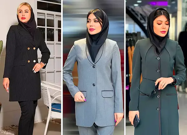 عکس مانتو اداری و رسمی