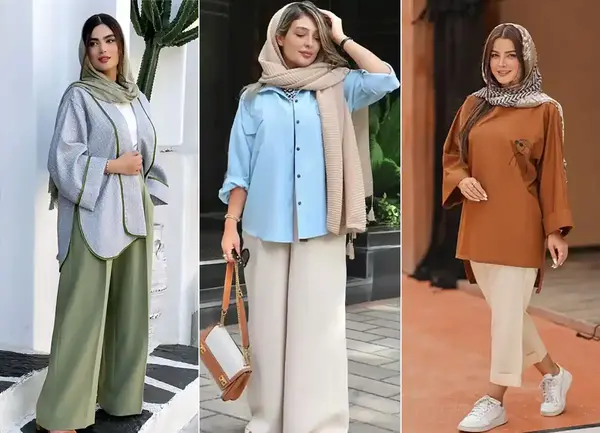 عکس مانتو ترند امسال