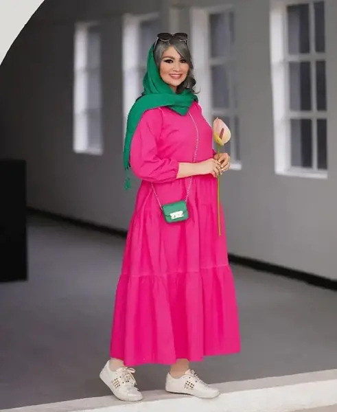 عکس مدل مانتو بلند دخترانه