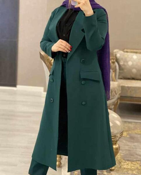 عکس مانتو کتی دخترانه بلند