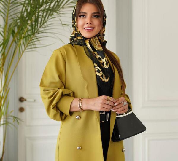 عکس مانتو کتی دخترانه بلند