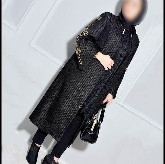 عکس مدل مانتو مشکی دخترانه