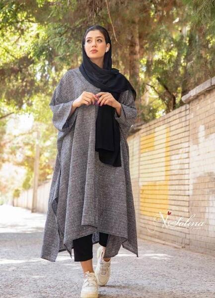 عکس مانتو بارداری پاییزی