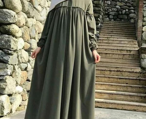 عکس مانتو جلو بسته شیک بلند