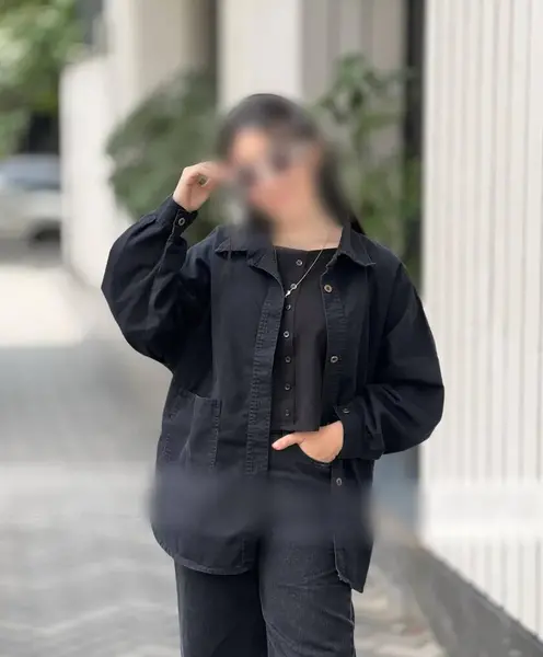 عکس مانتو جین کوتاه