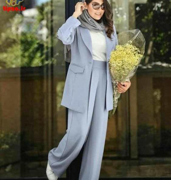 عکس مانتو شلوار کتی دخترانه