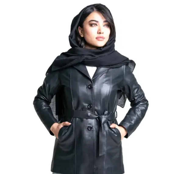 عکس مانتو چرمی