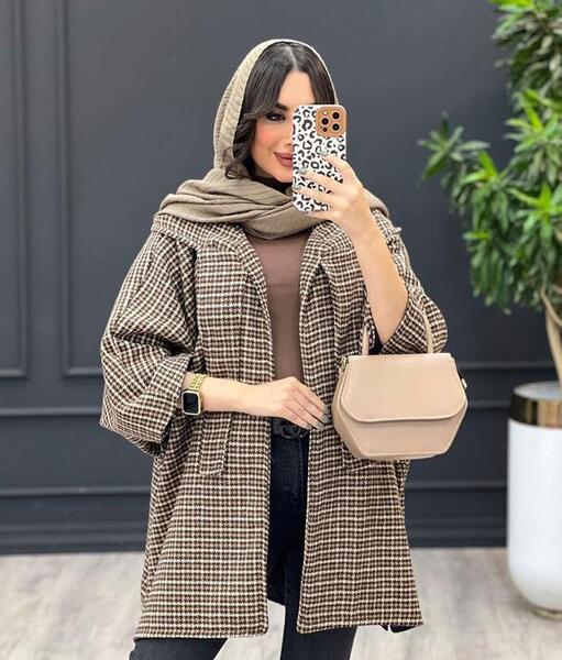 عکس مانتو خفاشی مجلسی