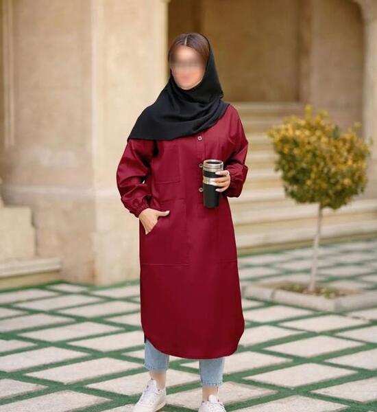 عکس مانتو دانشجویی بلند