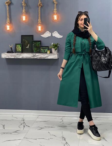 عکس مانتو دانشجویی بلند