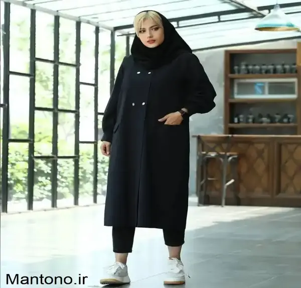 عکس مانتو دانشجویی بلند