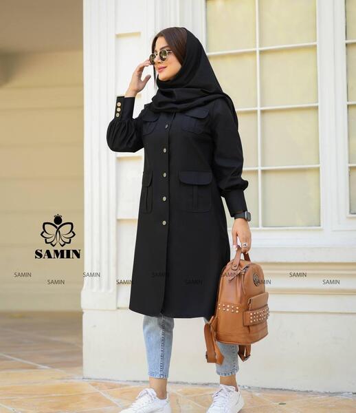 عکس مانتو دانشجویی کوتاه