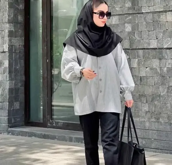 عکس مانتو دانشجویی کوتاه
