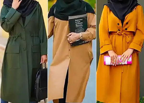 عکس مانتو دانشجویی شیک