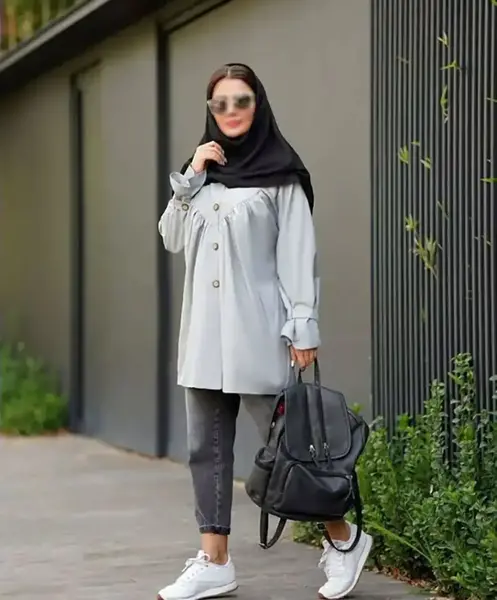 عکس مانتو دانشجویی شیک