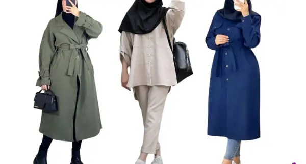 عکس مانتو دانشجویی اسپرت