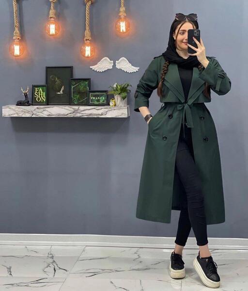 عکس مانتو دانشجویی پاییزی