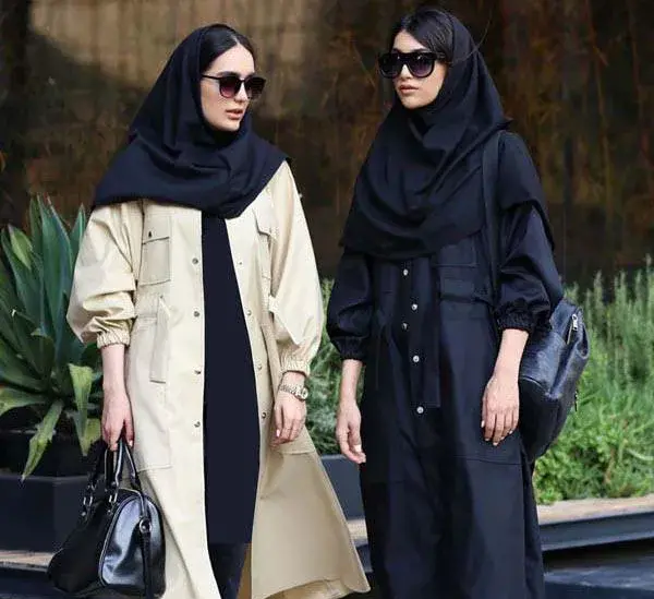 عکس مانتو دانشجویی پاییزی