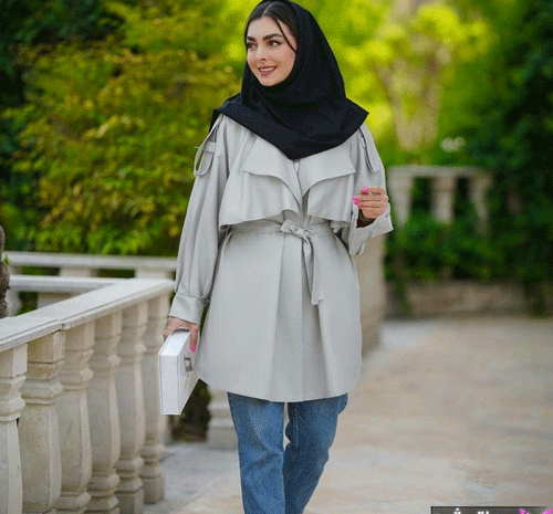 عکس مانتو دانشجویی پاییزی
