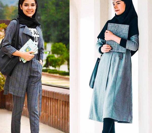 عکس مدل مانتو دانشجویی