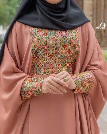 عکس مدل مانتو عبایی دخترانه