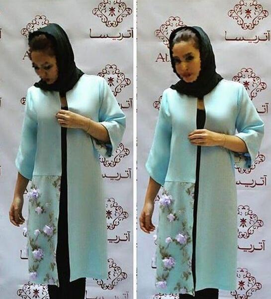 عکس زیباترین مانتو