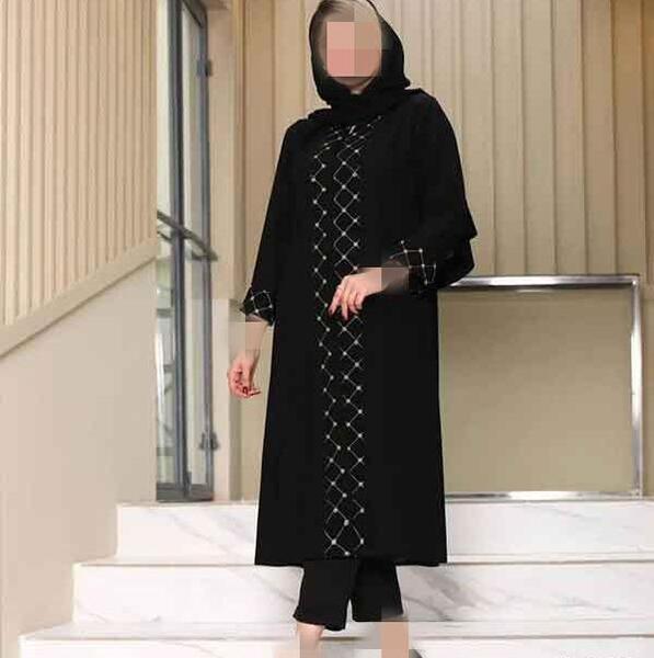 عکس مانتو ساده بلند