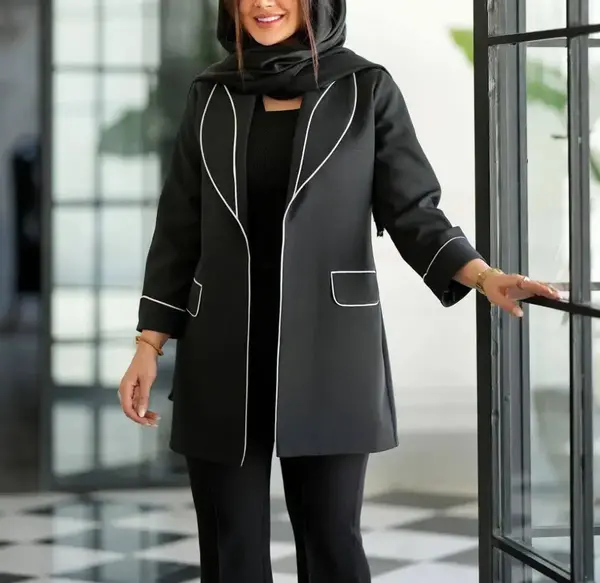 عکس مانتو ساده زنانه