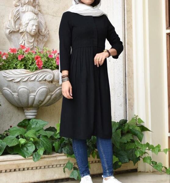 عکس مانتو دخترانه 13 ساله مشکی