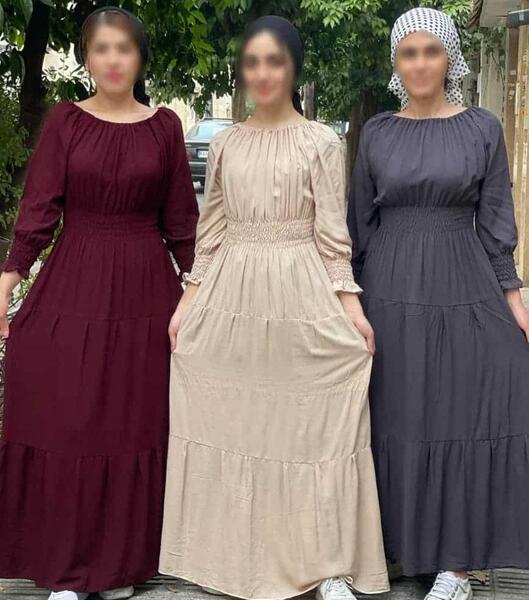 عکس مانتو ساحلی بلند