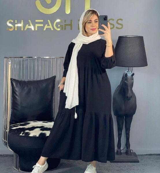 عکس مانتو ساحلی بلند