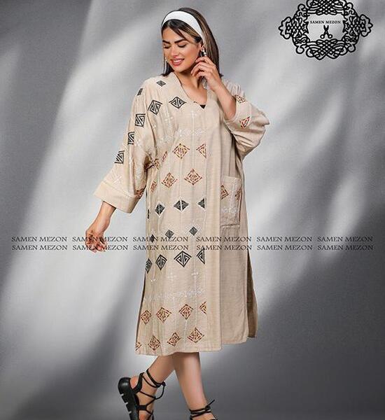 عکس مانتو ساحلی با کت