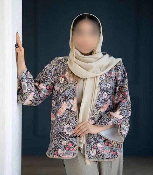 عکس مانتو سنتی کوتاه